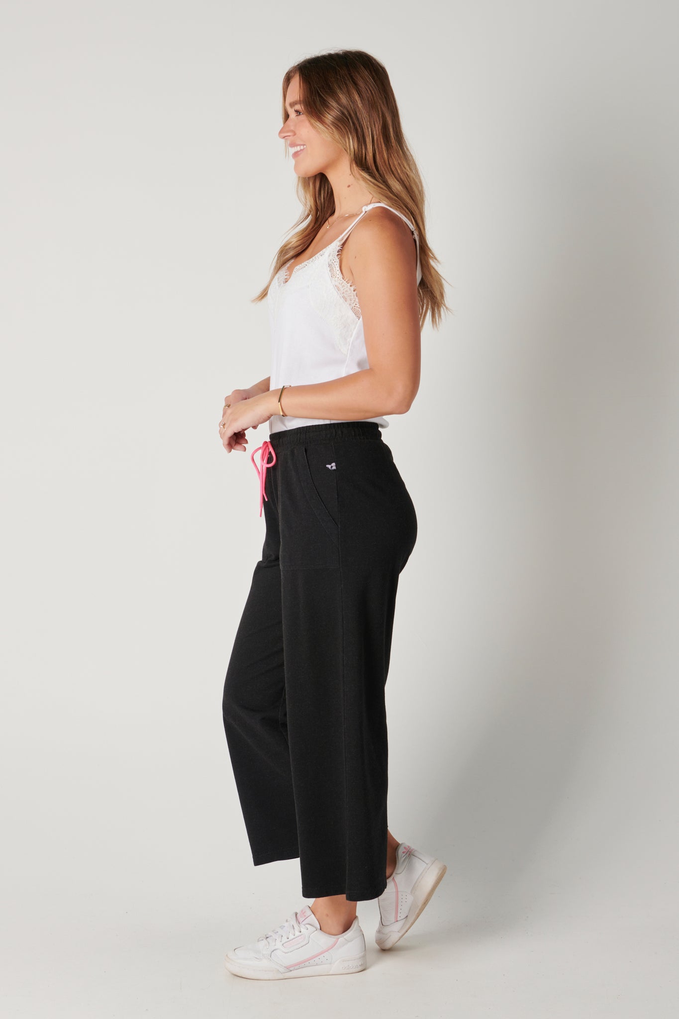 One Ten Willow Culotte - New Black