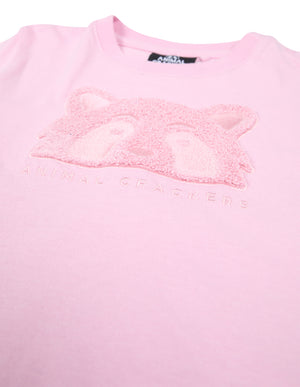 Animal Crackers Summer Raffi Tee - Neon Pink