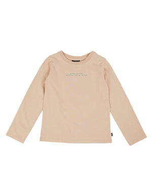 Animal Crackers Rainy Days L/S Tee - Tan