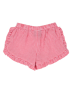 Animal Crackers Checkered Short - Check