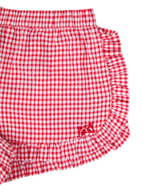 Animal Crackers Checkered Short - Check