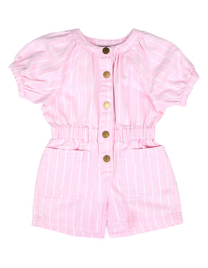Animal Crackers Penny Playsuit - Pink