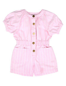 Animal Crackers Penny Playsuit - Pink