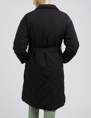 Elm Stormy Puffer Jacket - Black