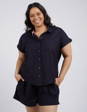 Elm Clem Shirt - Navy