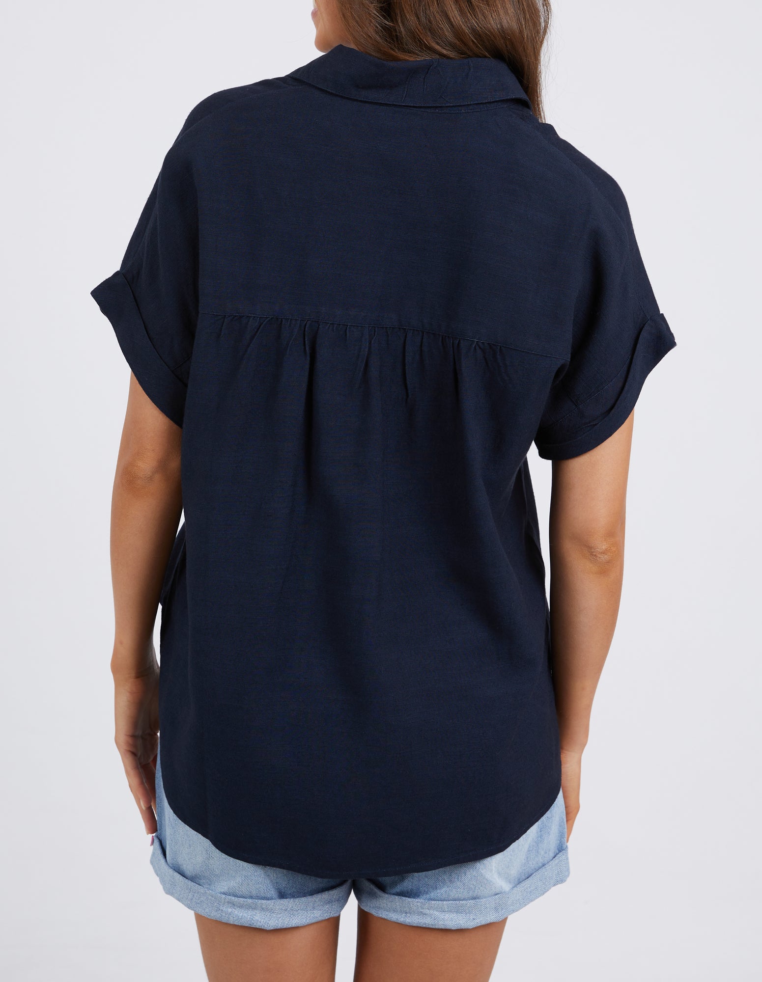 Elm Clem Shirt - Navy