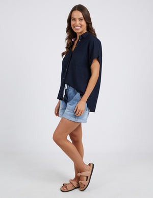 Elm Clem Shirt - Navy