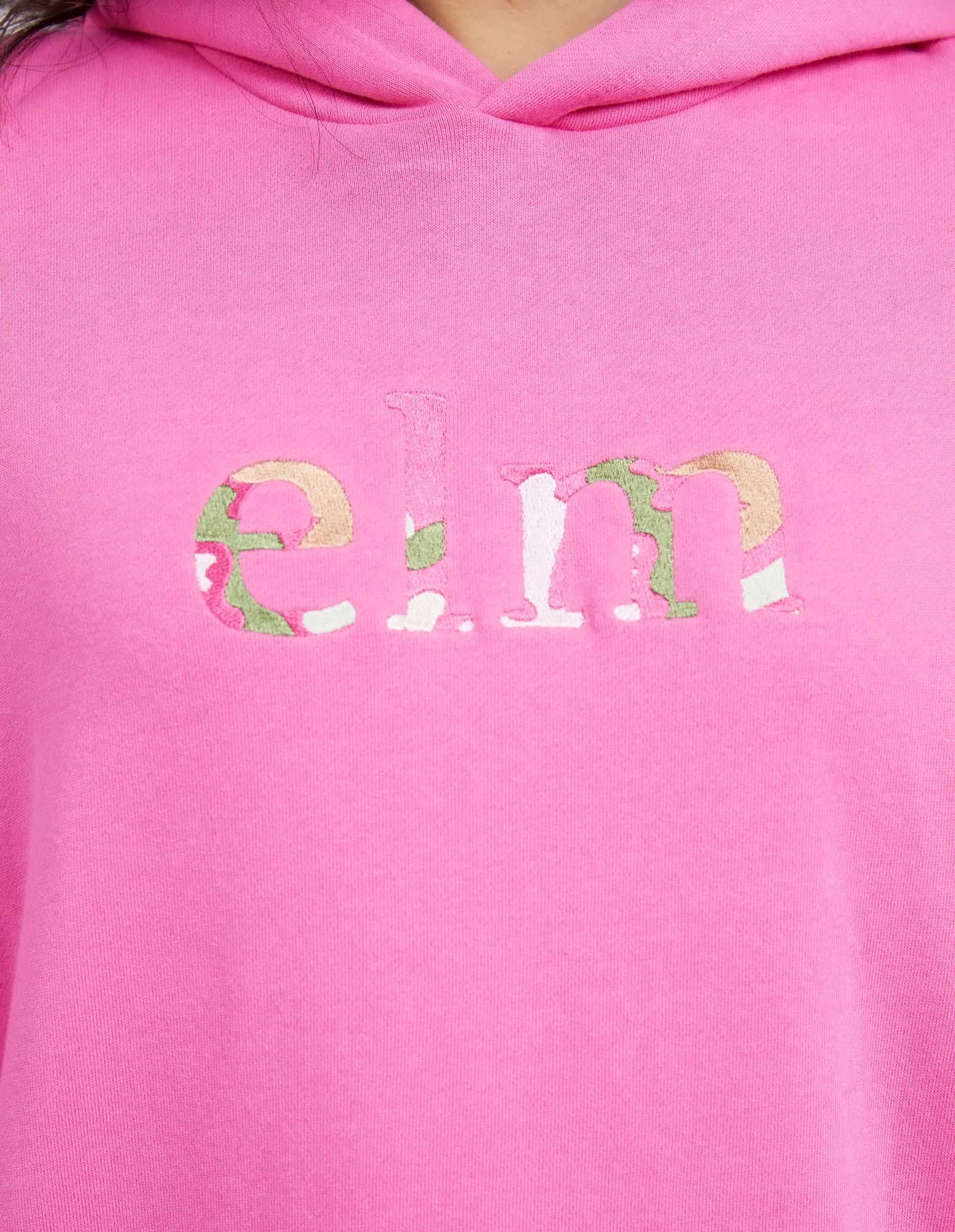 Elm Staple Hoody - Shocking Pink