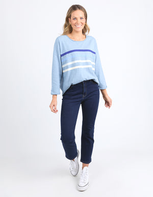 Elm Outlook Sweat - Steel Blue