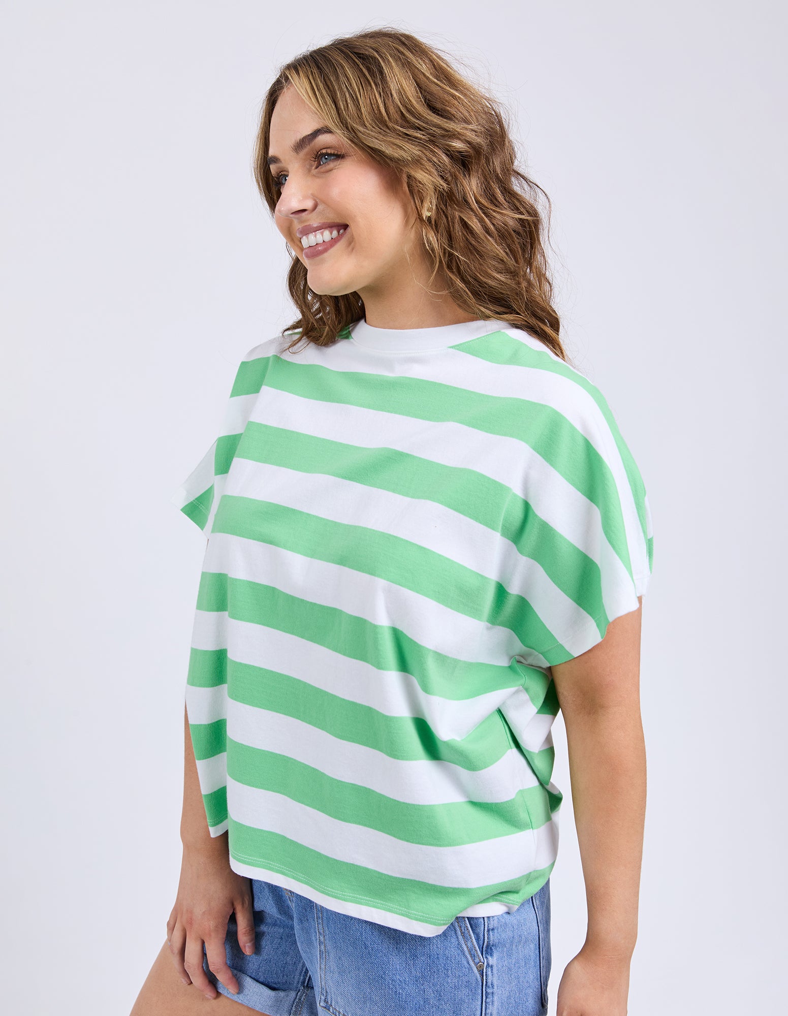 Elm Poet Tee - Spring Green
