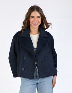 Elm Harley Peacoat - Dark Sapphire