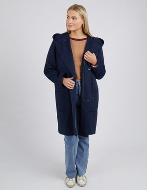 Elm Jordan Coat - Dark Sapphire