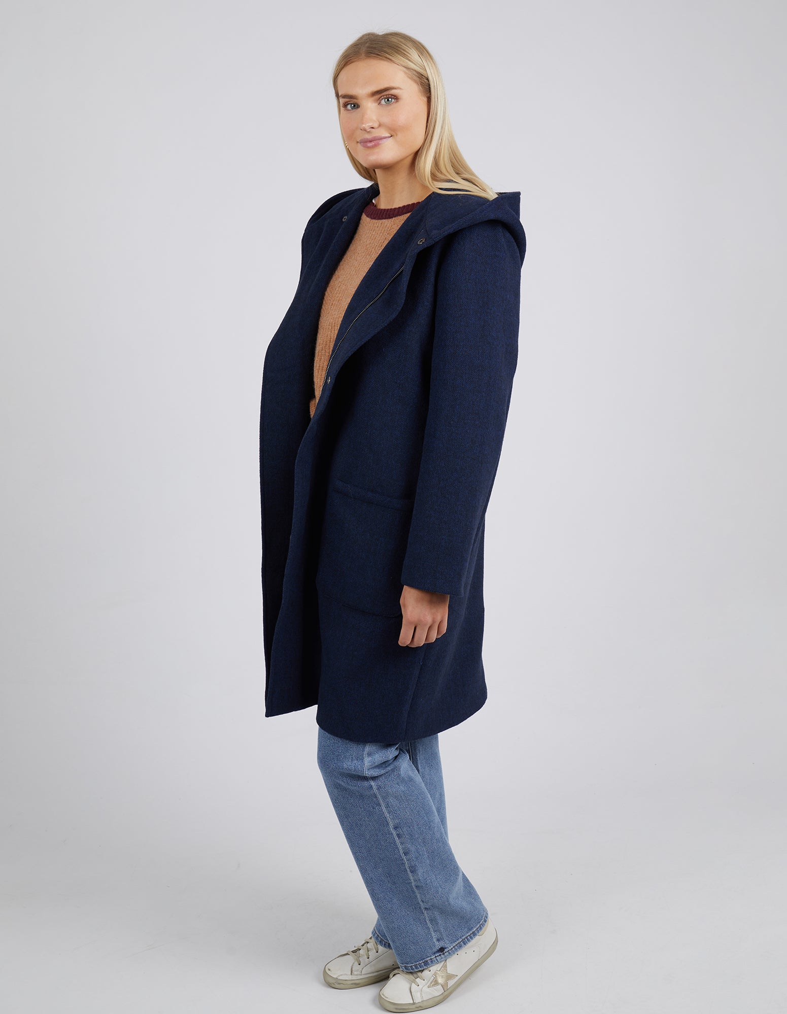 Elm Jordan Coat - Dark Sapphire