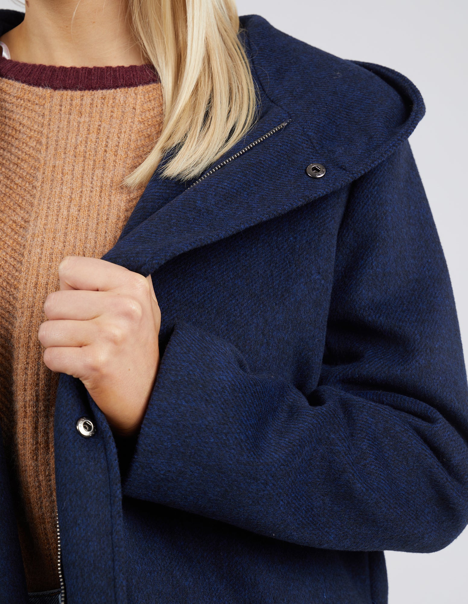 Elm Jordan Coat - Dark Sapphire