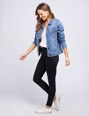 Elm Angie Denim Jacket - Blue