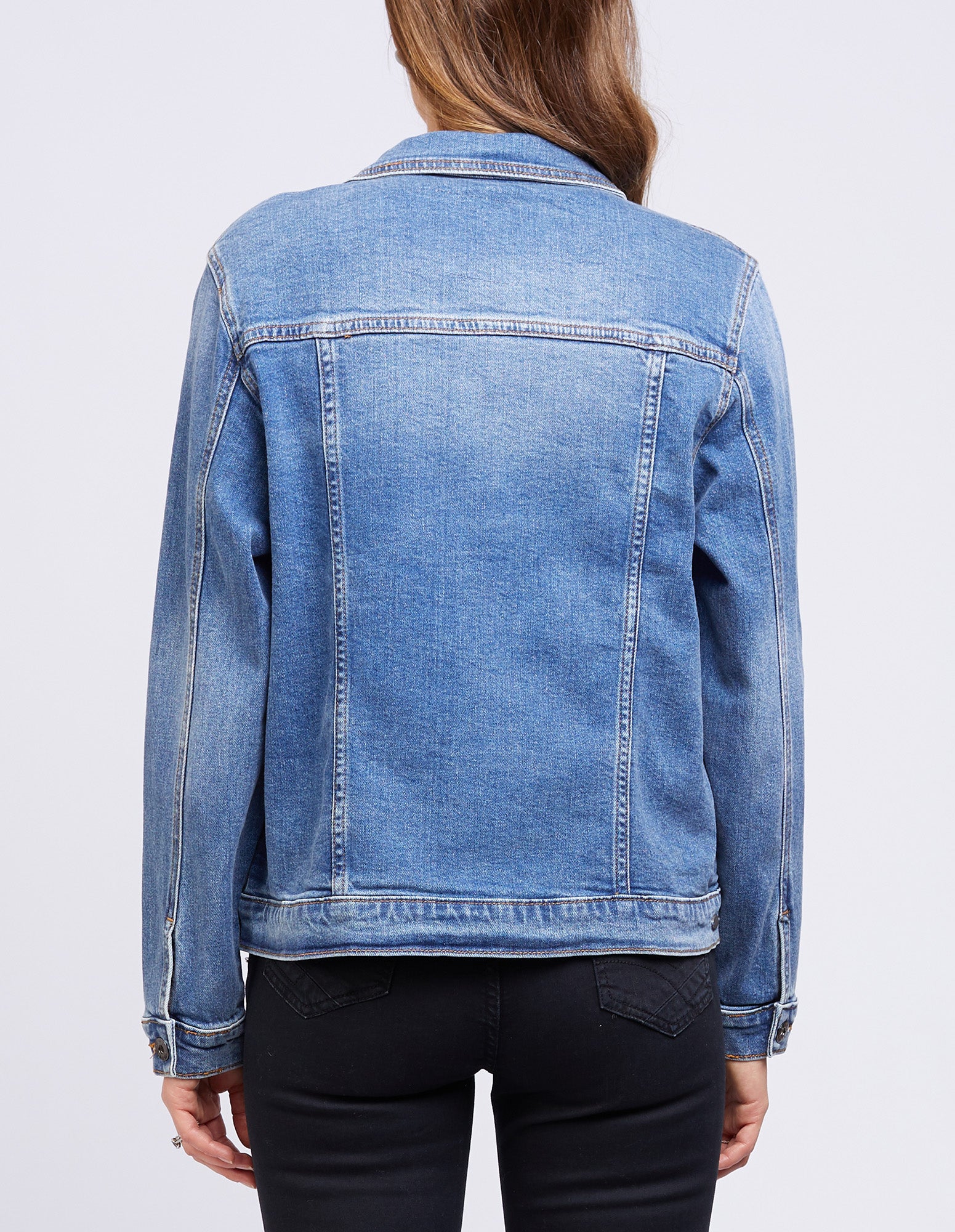 Elm Angie Denim Jacket - Blue