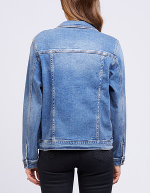 Elm Angie Denim Jacket - Blue
