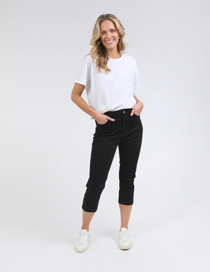 Elm Mollie Capri Jean - Black
