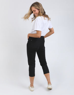 Elm Mollie Capri Jean - Black