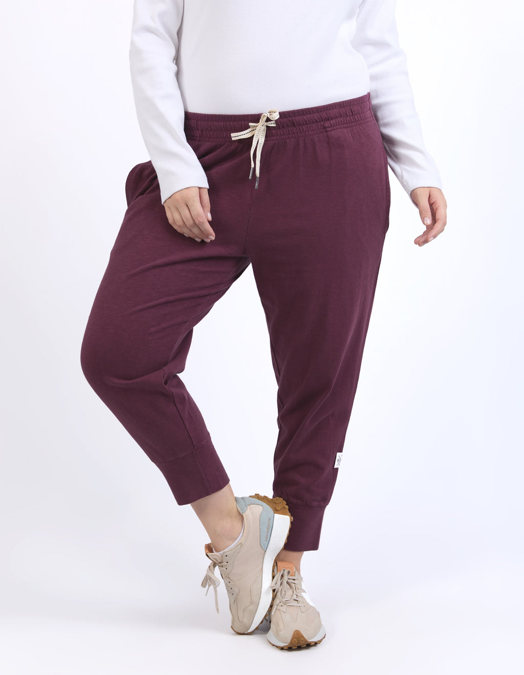 Elm Brunch Pant - Merlot