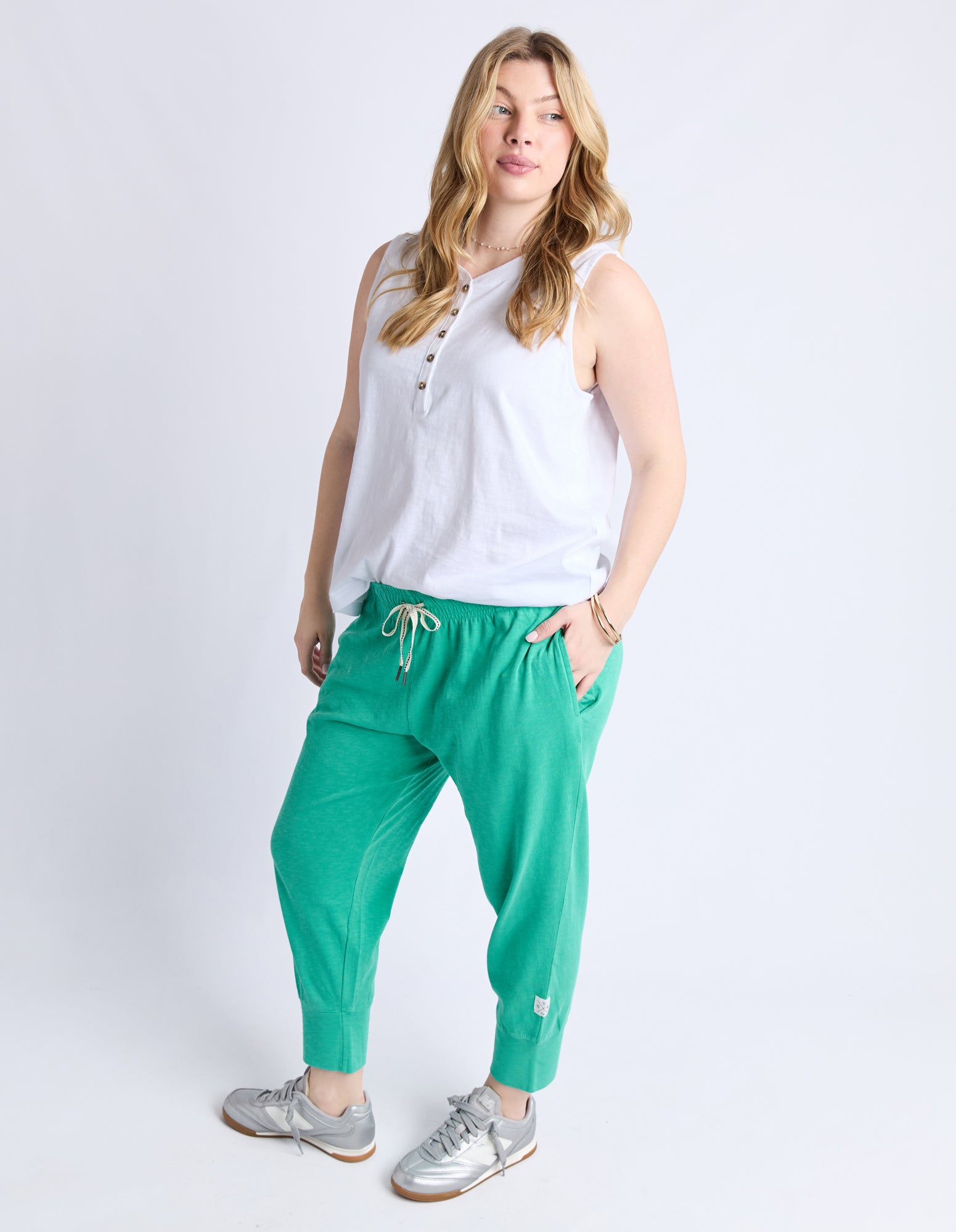 Elm Brunch Pant - Gumdrop Green