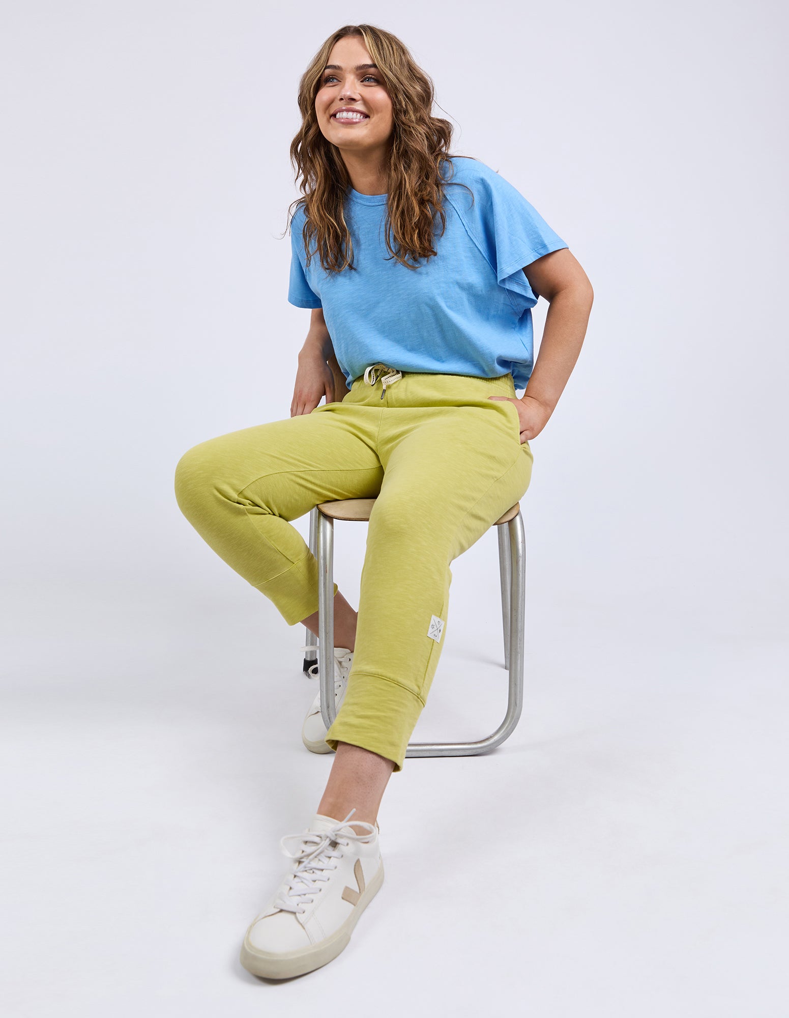 Elm Brunch Pant - Lime
