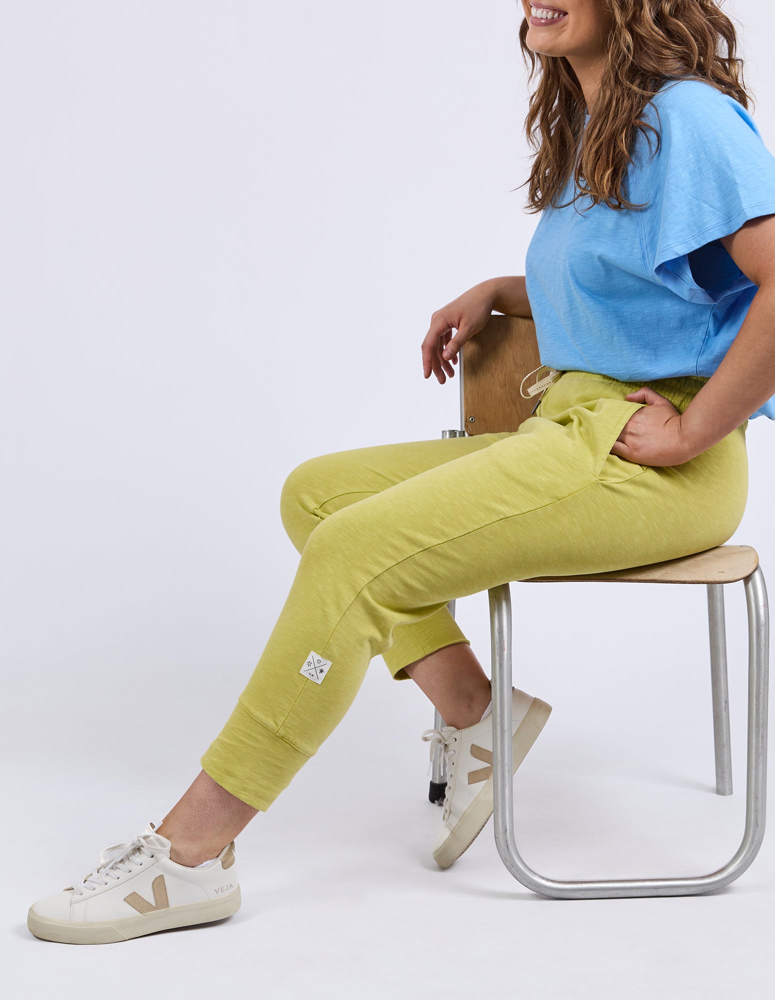 Elm Brunch Pant - Lime