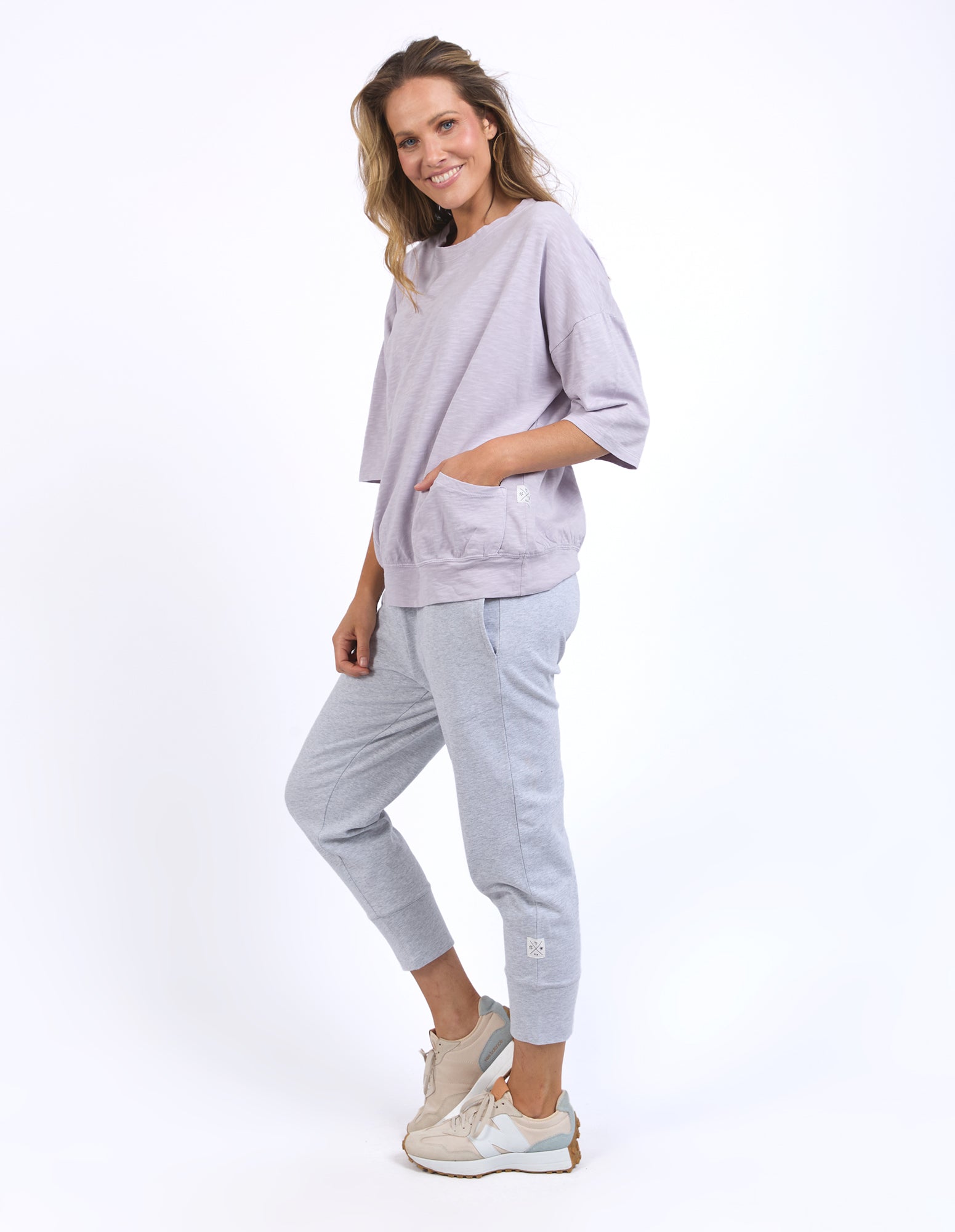 Elm Mazie Sweat - Dusty Lilac