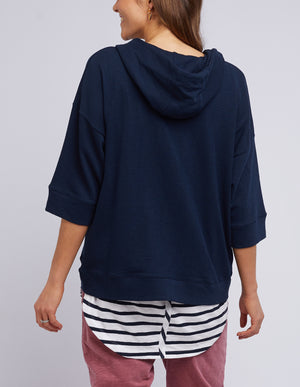Elm Beachy Zip Hoodie - Navy