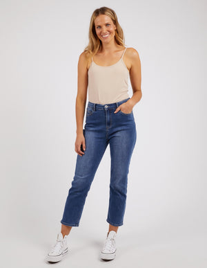 Elm Essential Singlet - Nude