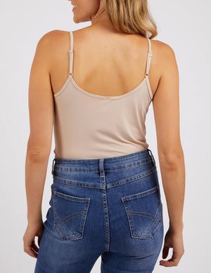 Elm Essential Singlet - Nude