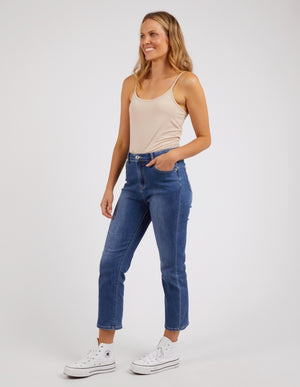 Elm Essential Singlet - Nude