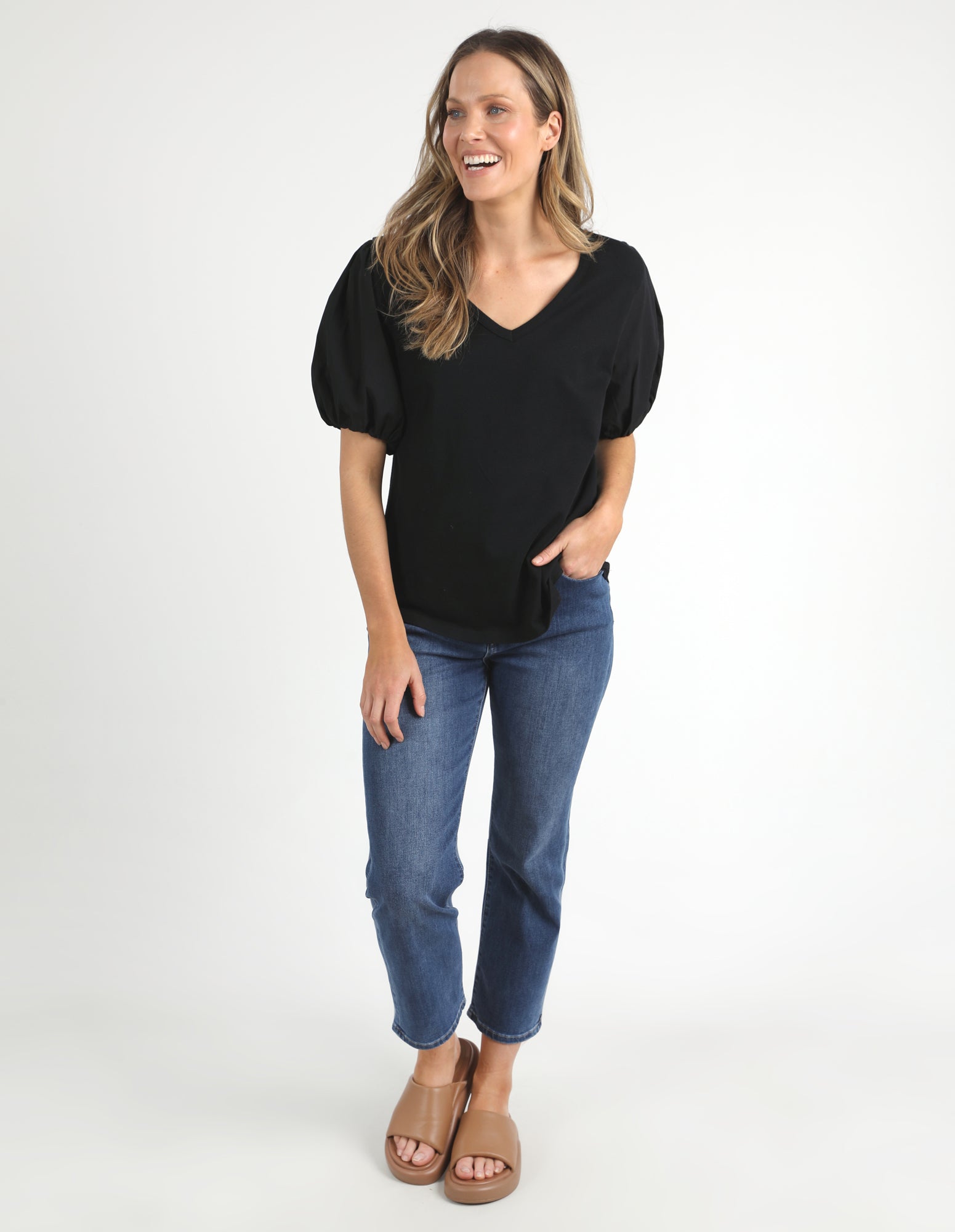 Elm Joy SS Tee - Black