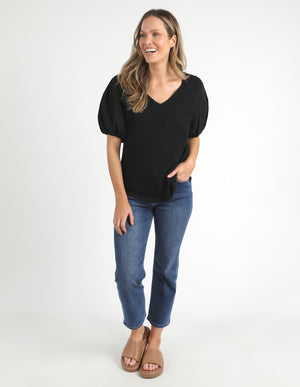 Elm Joy SS Tee - Black