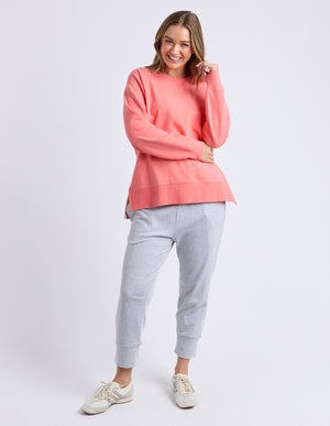 Elm Melbourne Crew - Cosy Coral