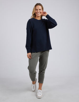 Elm Melbourne Crew - Navy