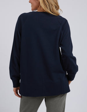 Elm Melbourne Crew - Navy