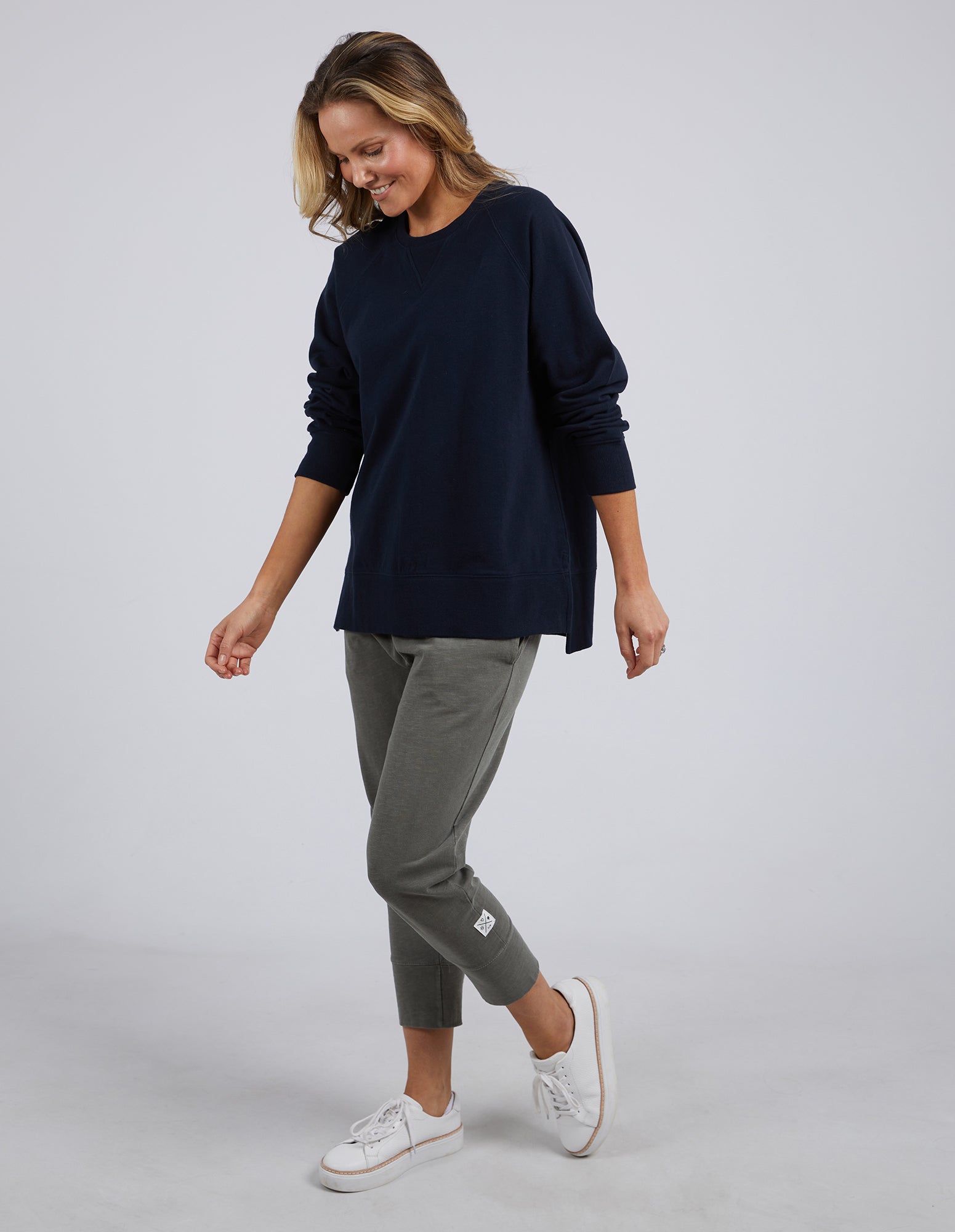 Elm Melbourne Crew - Navy