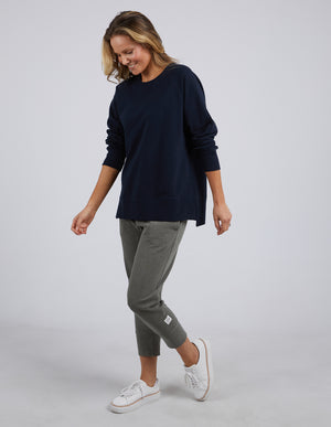 Elm Melbourne Crew - Navy