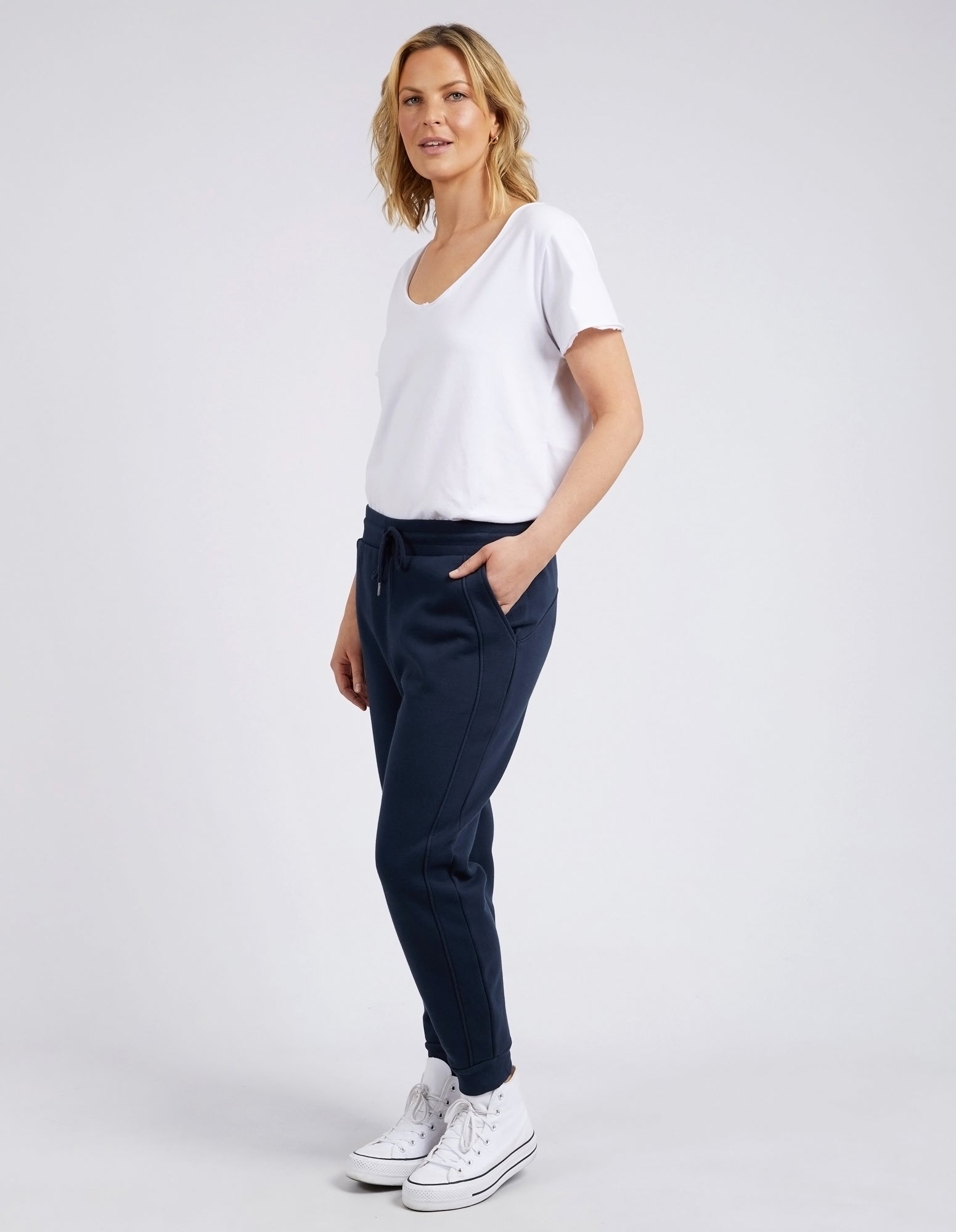 Elm Kirby Track Pant - Navy