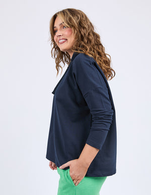 Elm Rhea Hoodie - Navy