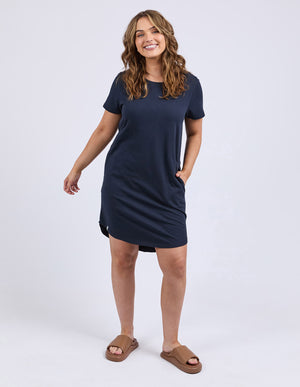 Elm Aiden S/S Dress - Navy