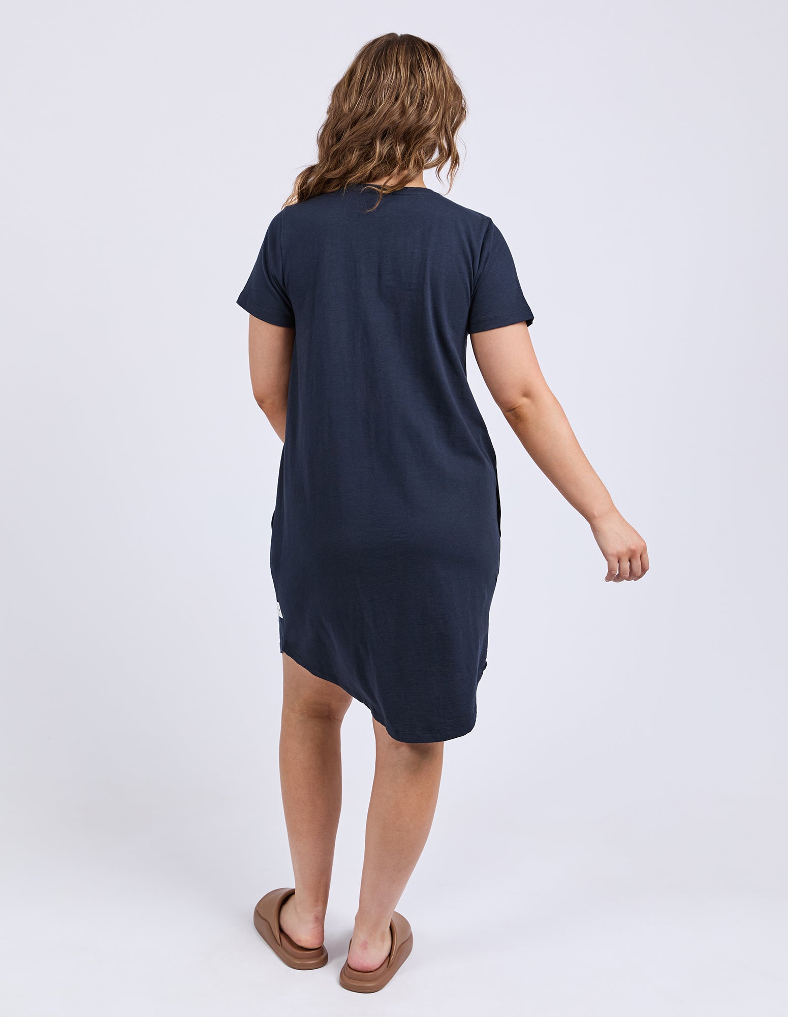 Elm Aiden S/S Dress - Navy