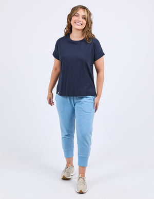 Elm Jesse SS Tee - Navy