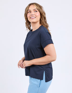 Elm Jesse SS Tee - Navy