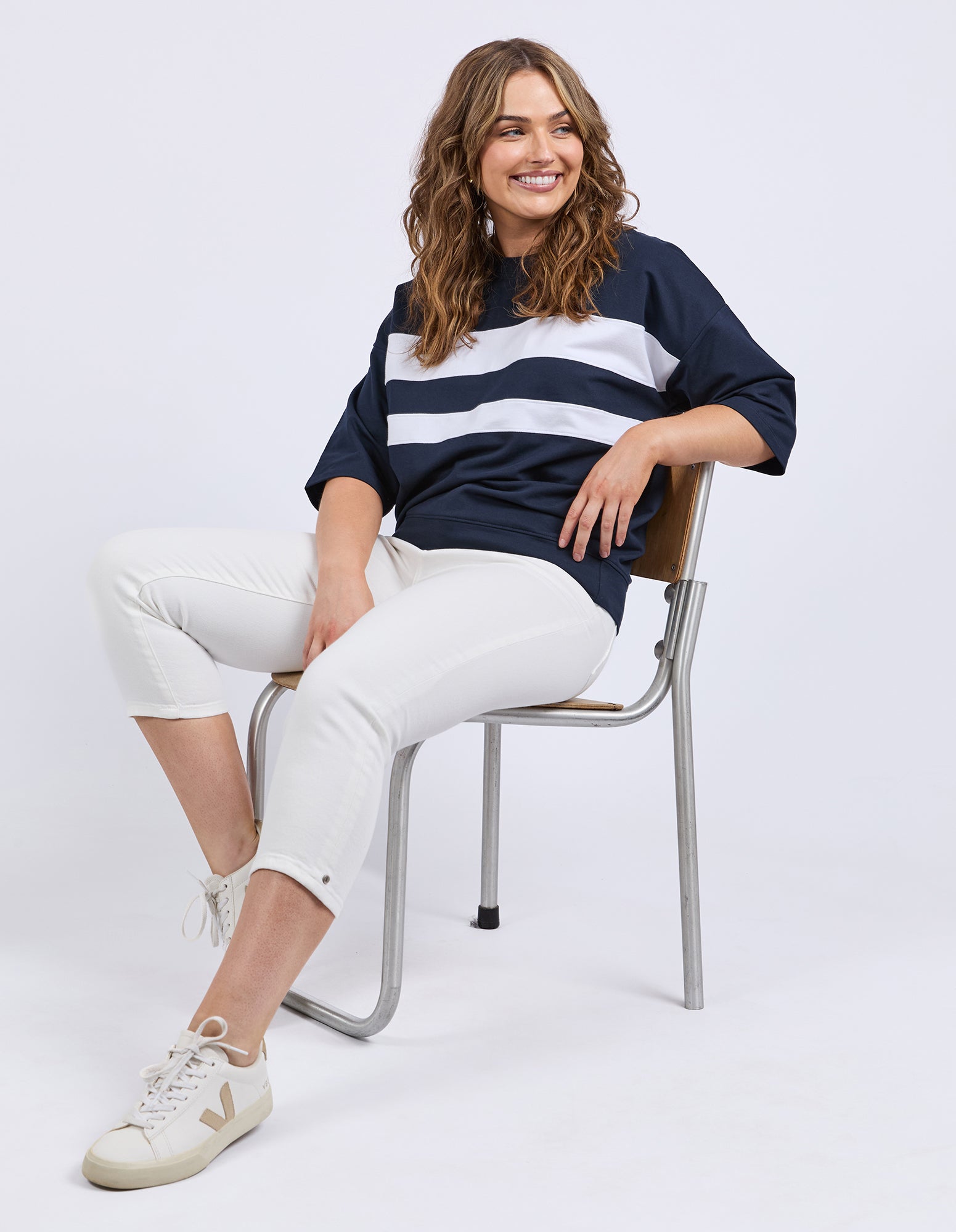 Elm Nico Sweat - Navy