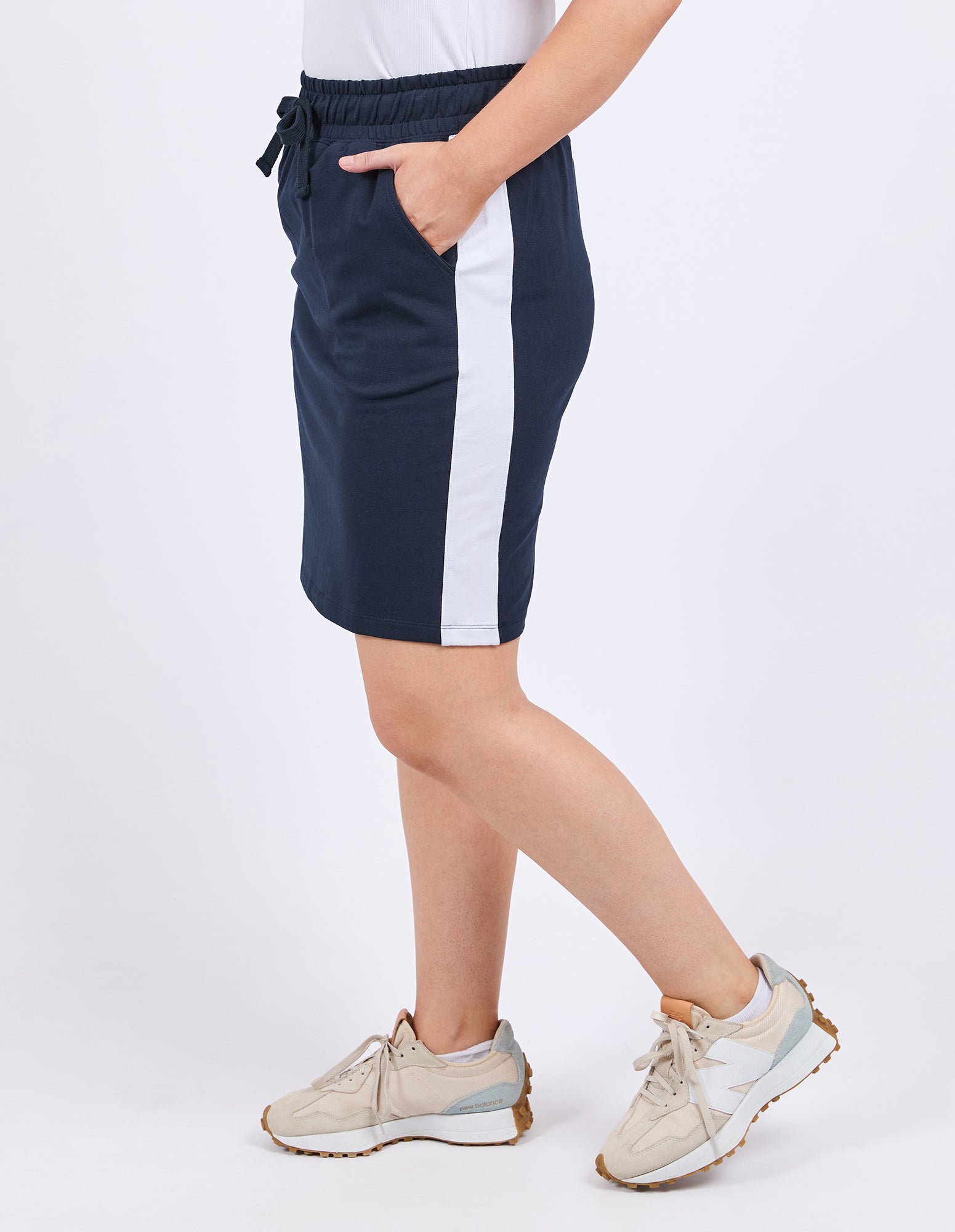 Elm Nico Fleece Skirt - Navy
