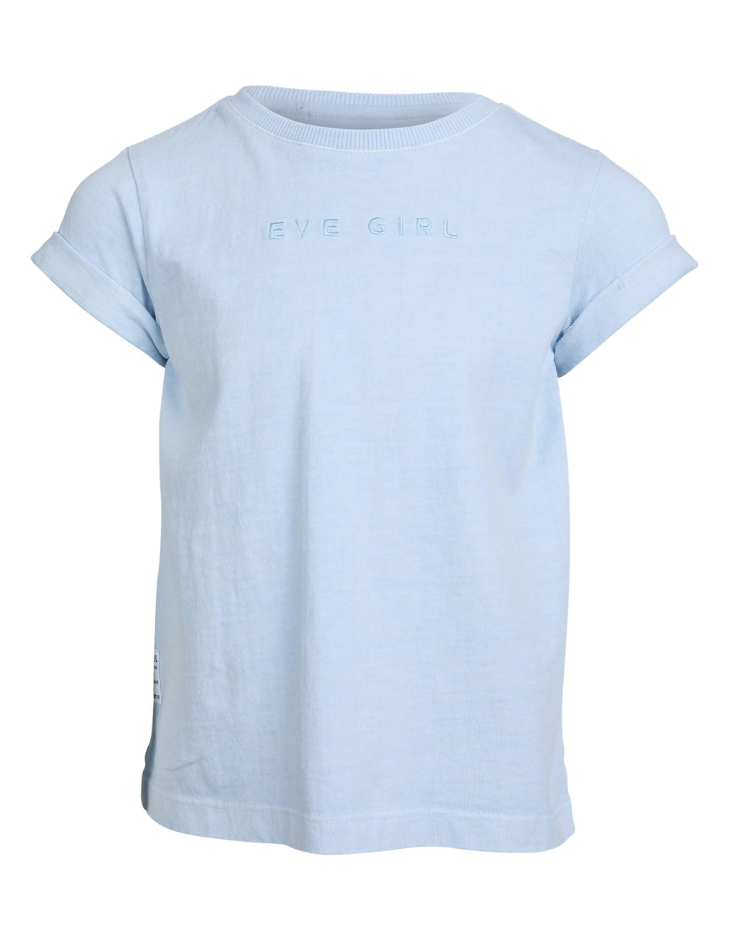 Eve Girl Junior Washed Tee - Light Blue
