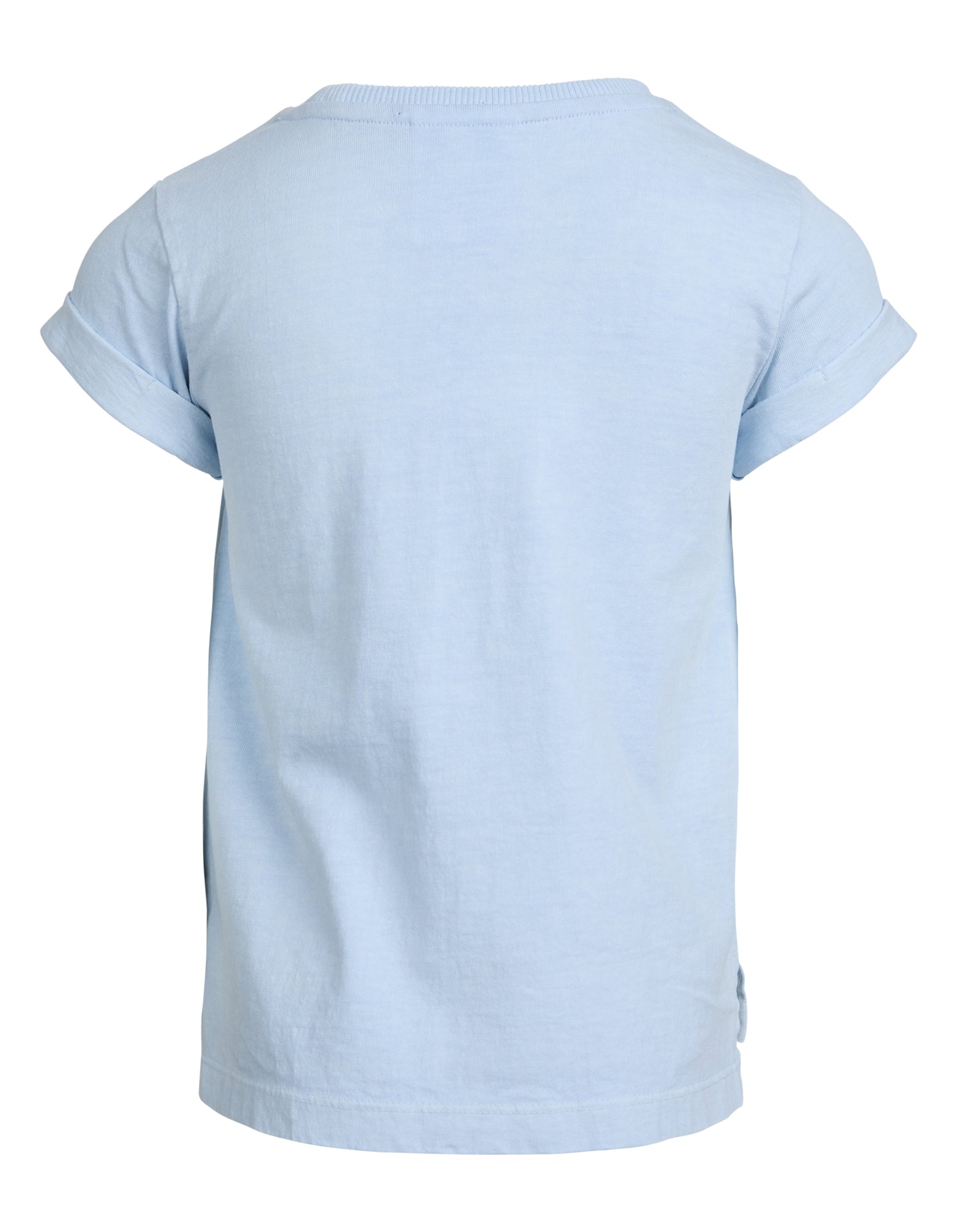 Eve Girl Junior Washed Tee - Light Blue