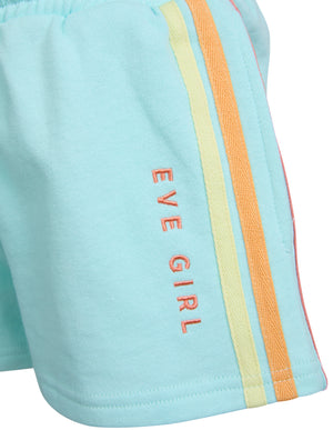 Eve Girl Junior Retro Fleece Short - Light Blue